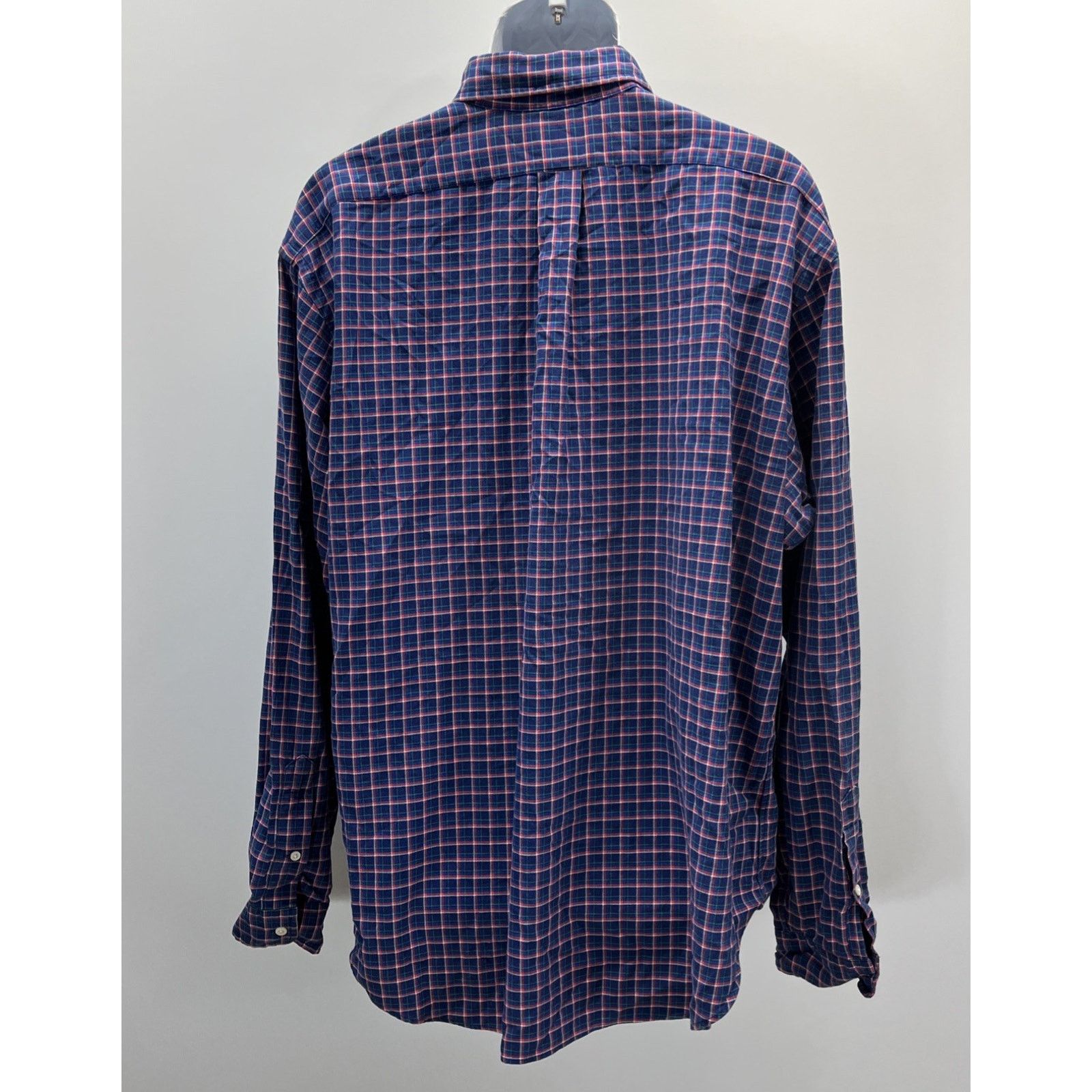 Ralph Lauren Ralph Lauren Classic Fit Blue & Red Plaid Long Sleeve 2XL Size US M / EU 48-50 / 2 - 4 Thumbnail