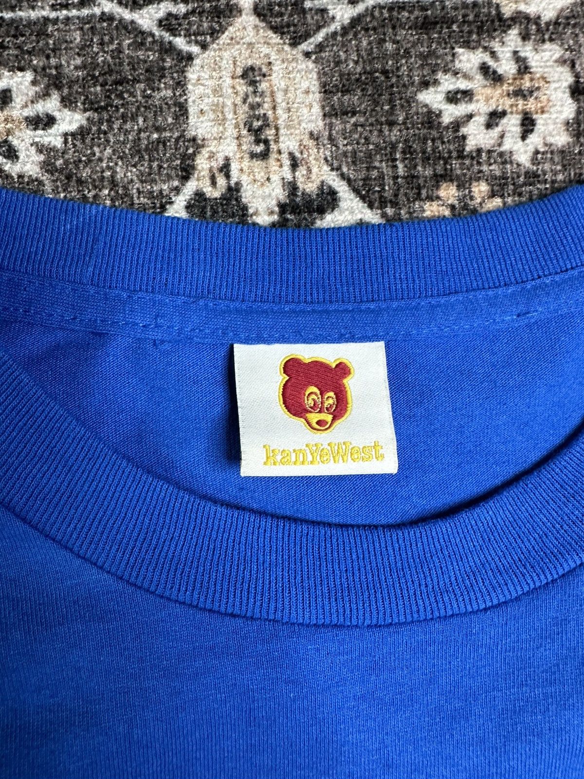 Kanye West × Rap Tees × Vintage Vintage Y2K Kanye West College Dropout Tour Blue Tshirt Size US L / EU 52-54 / 3 - 2 Thumbnail