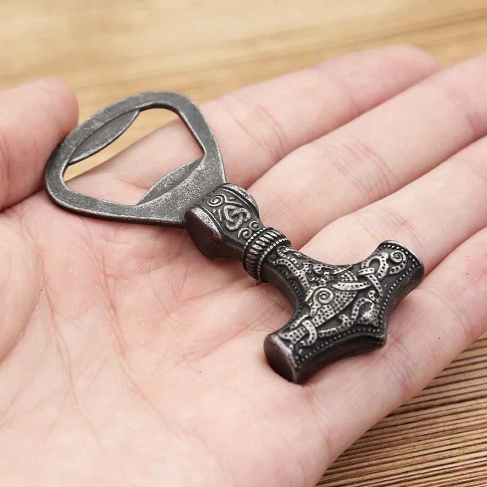 Vintage Nordic Vikings Black Opener Size ONE SIZE - 1 Thumbnail