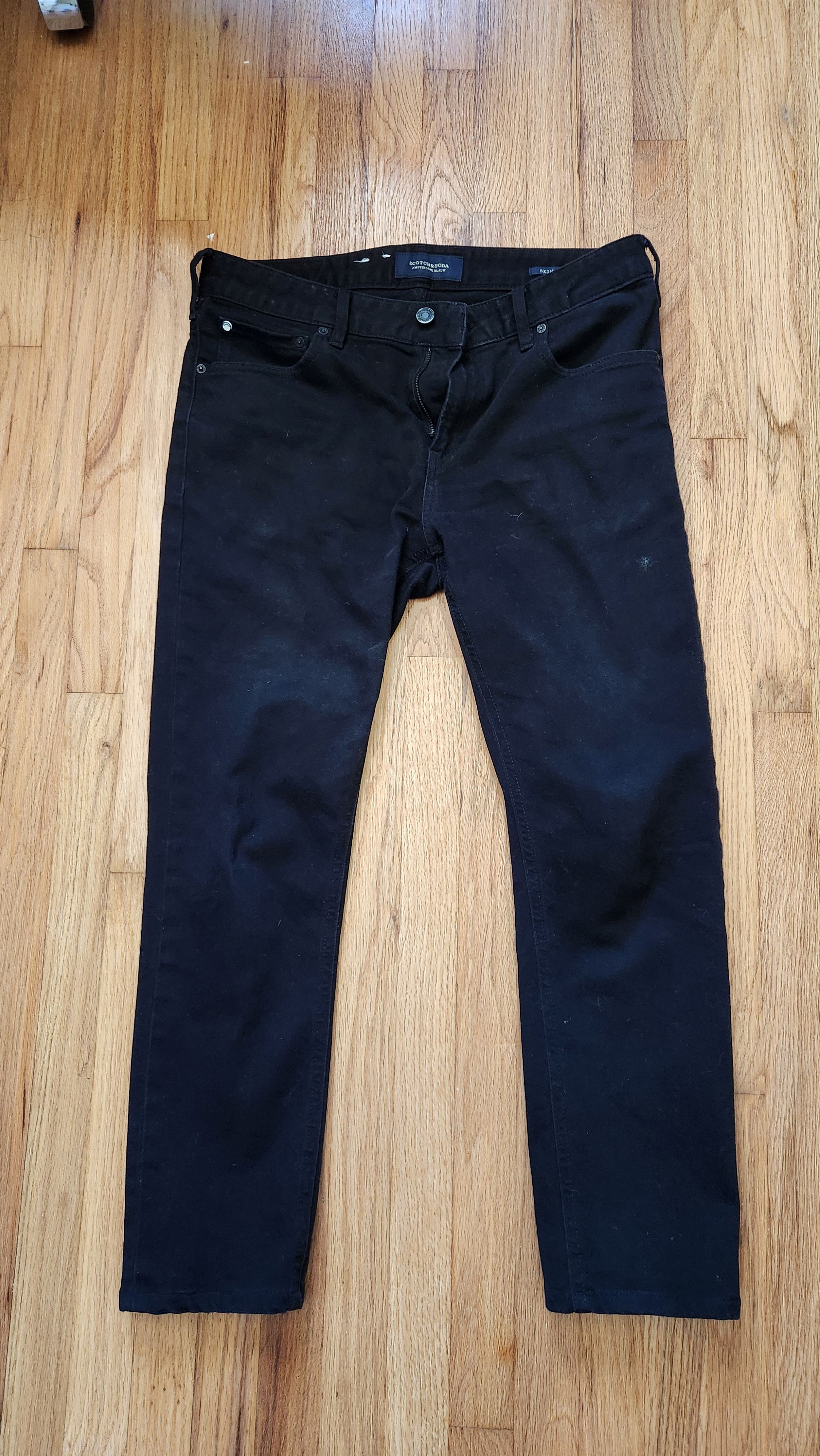 Scotch & Soda black slim jeans Size US 31 - 1 Thumbnail