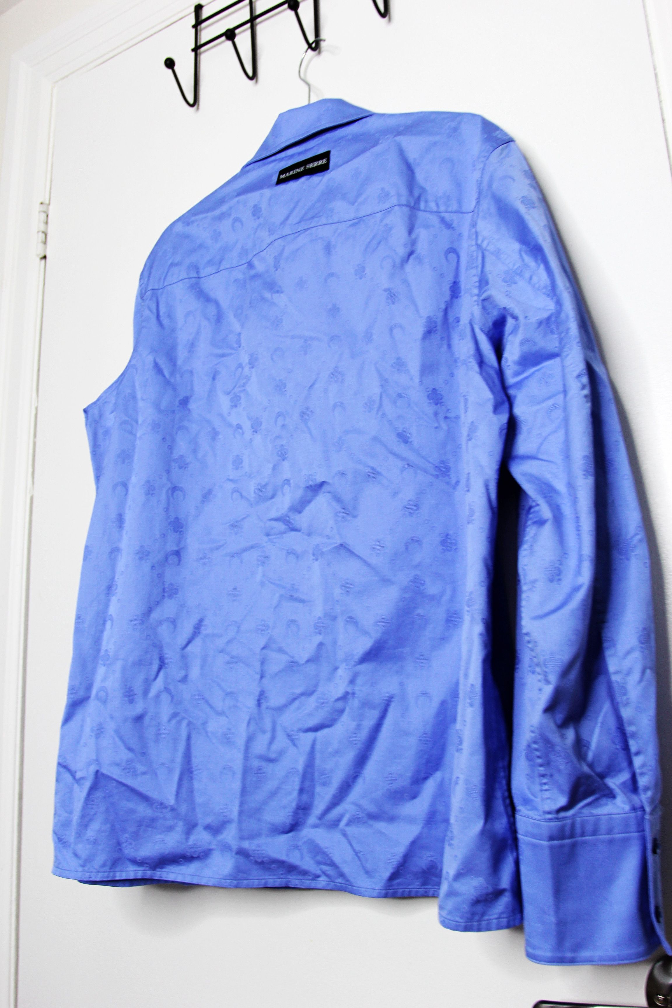 Marine Serre BNWT AW25 MARINE SERRE MOONOGRAM JACQUARD SHIRT 50 Size US M / EU 48-50 / 2 - 7 Thumbnail