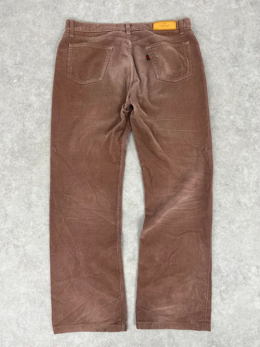 Gucci Gucci Light Brown Velvet Pants Size US 32 / EU 48 - 7 Thumbnail