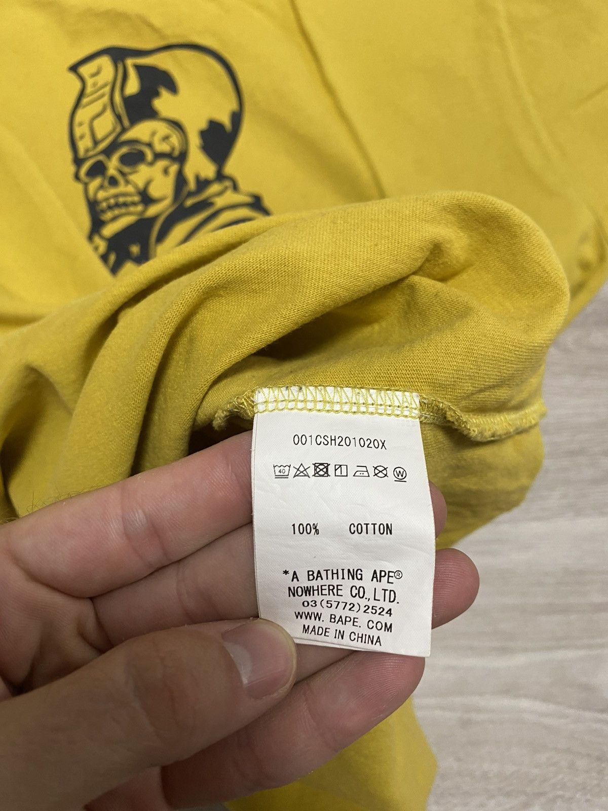 Bape BAPE BIG LOGO URSUS T-shirt size M Size US M / EU 48-50 / 2 - 10 Thumbnail