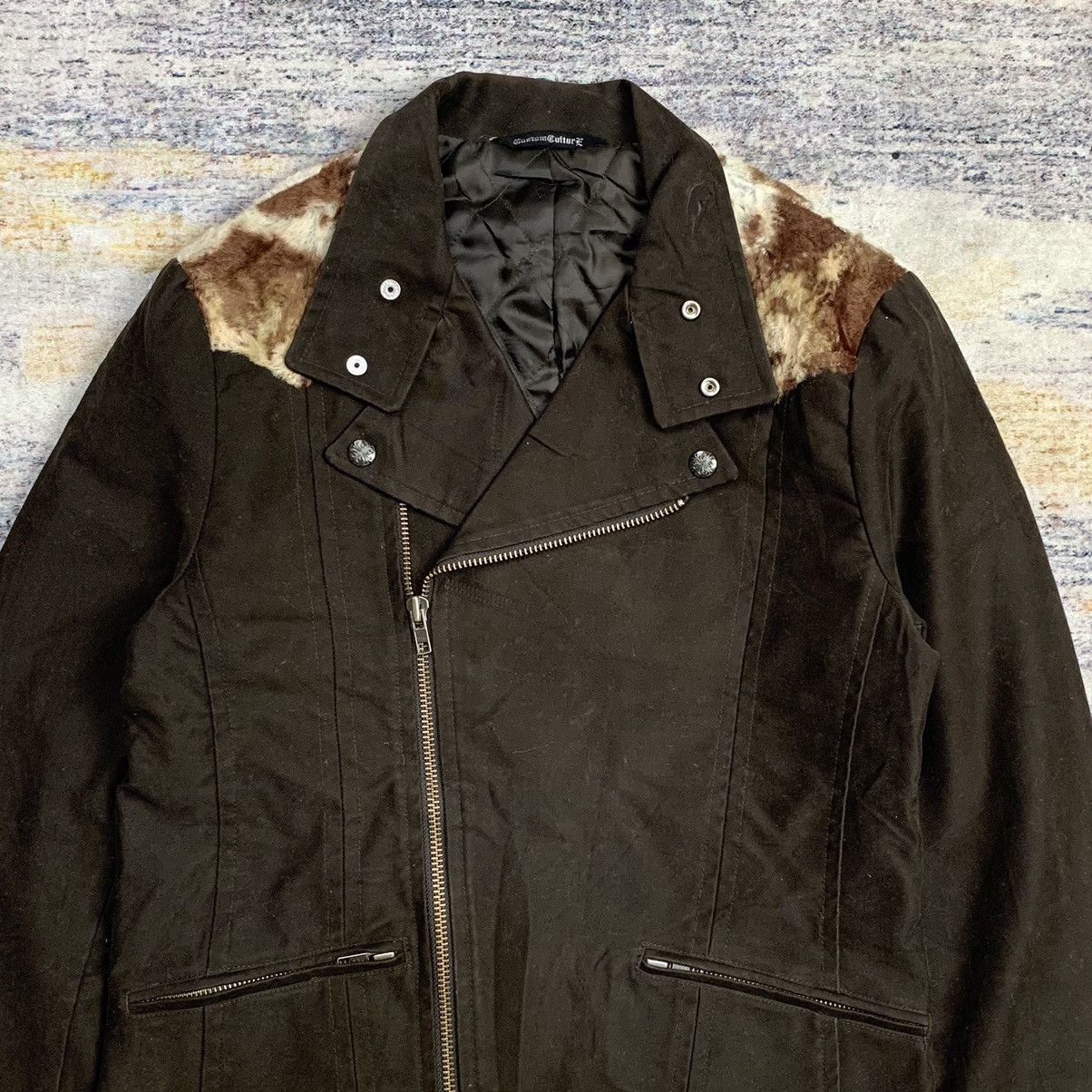 If Six Was Nine Custom culture bikers jacket Size US S / EU 44-46 / 1 - 4 Thumbnail