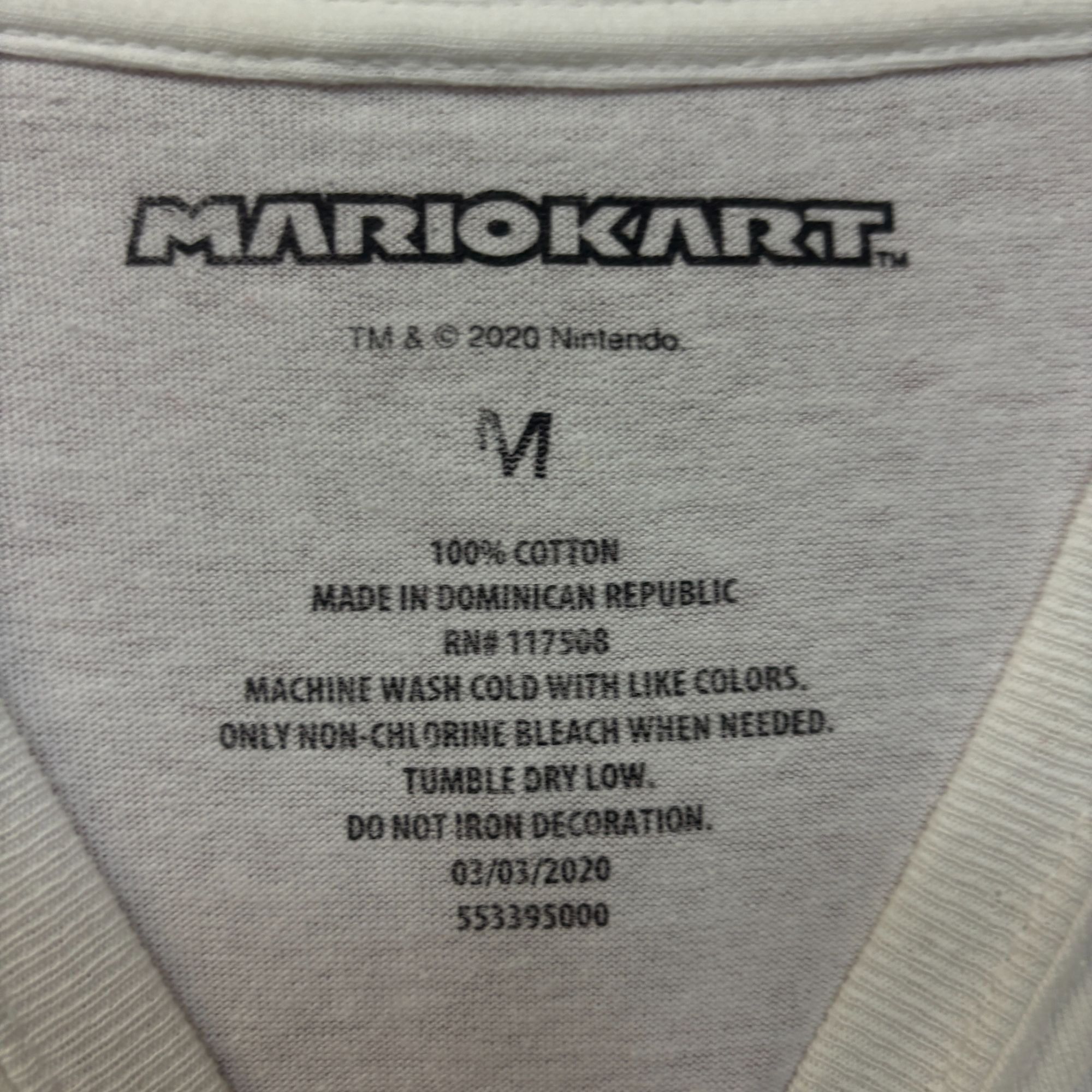 Nintendo Nintendo Mario kart mushroom cup tshirt size medium Size US M / EU 48-50 / 2 - 4 Thumbnail