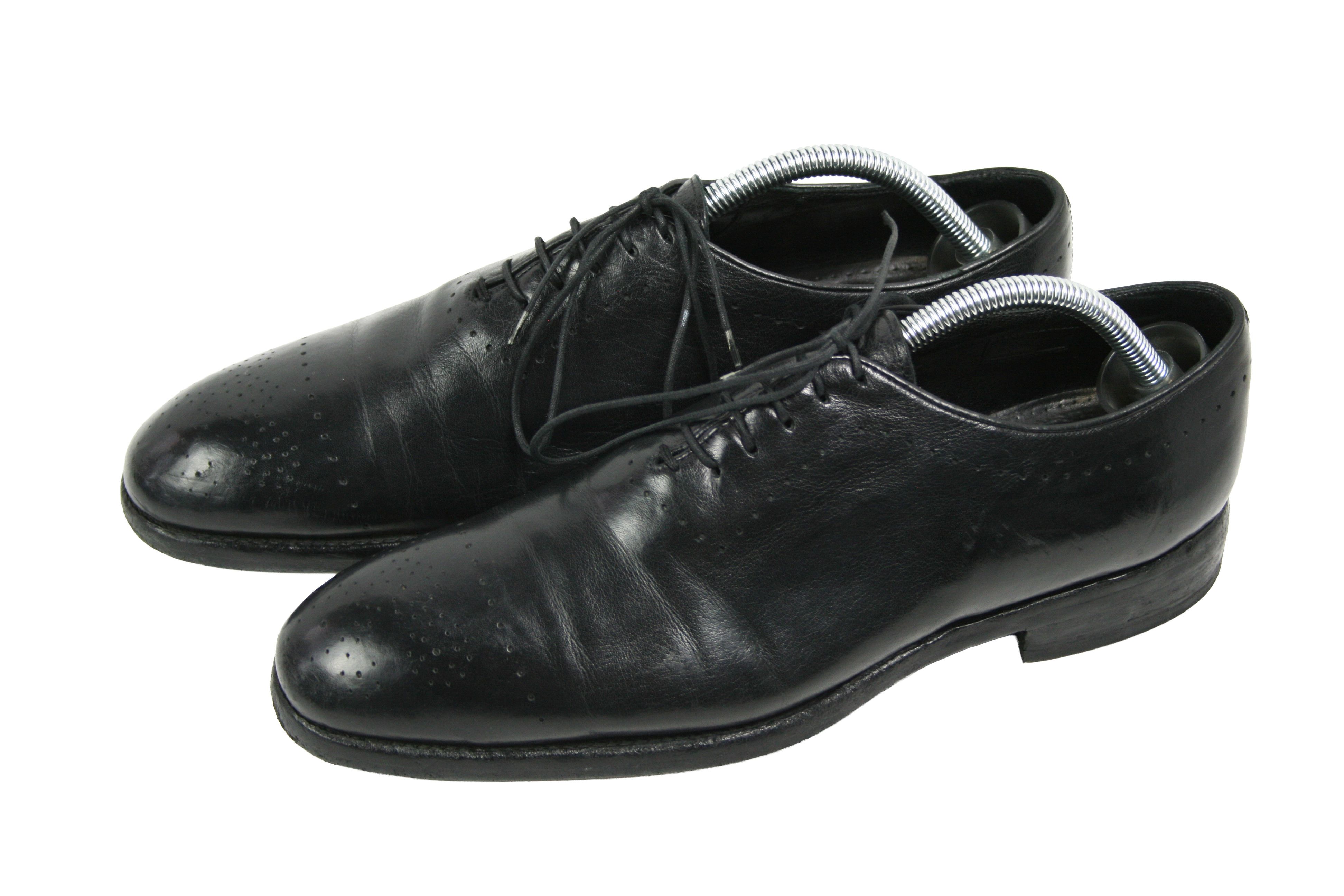 Alberto Fasciani Avant Garde Whole Cut Calf Skin Oxford Shoes Size US 7 / EU 40 - 3 Thumbnail