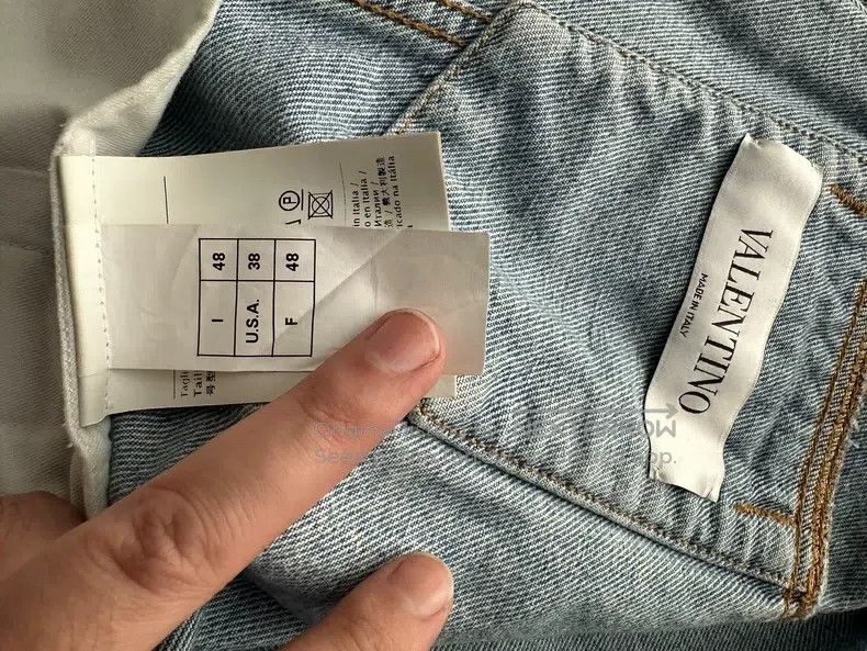 Valentino Valentino Denim jacket Size US L / EU 52-54 / 3 - 6 Thumbnail