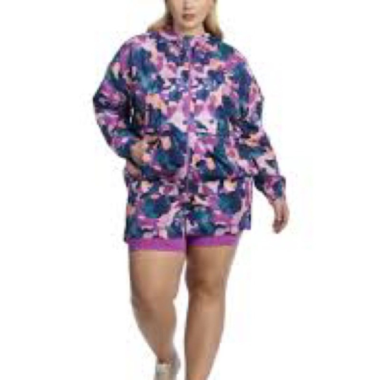 Reebok Reebok Women's Reflex Full-Zip Performance Jacket Size XXL Size XXL / US 16-18 / IT 52-54 - 2 Thumbnail