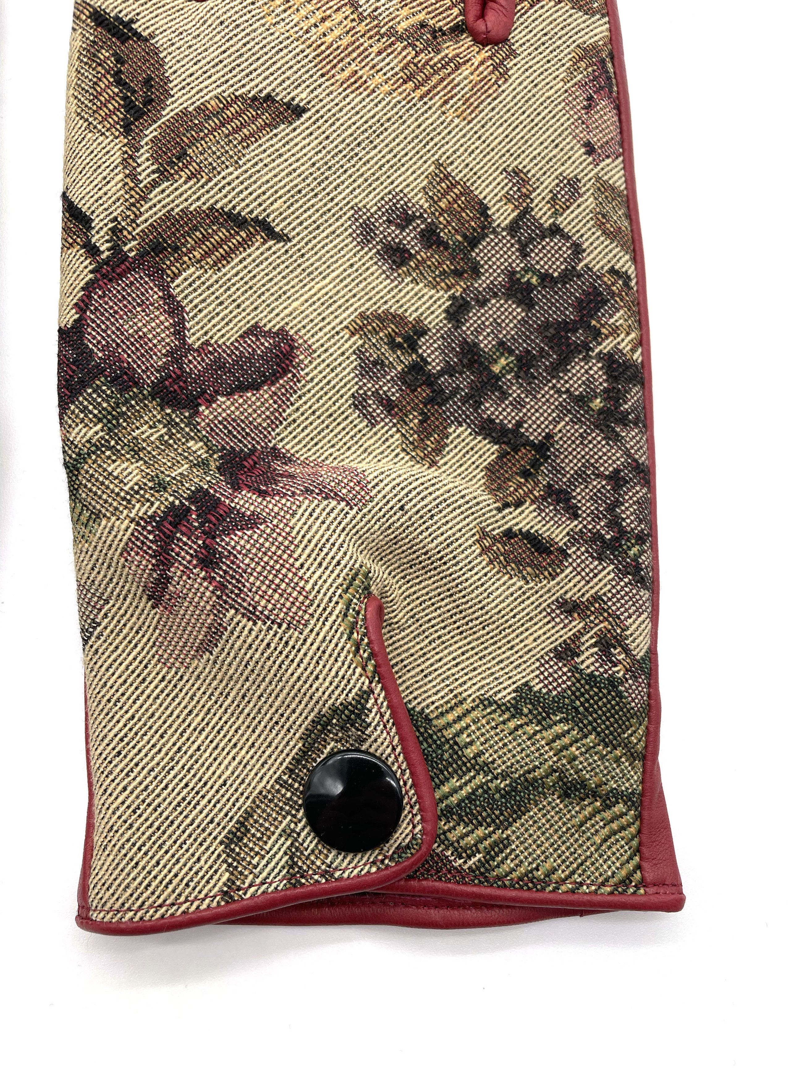 Kapital Floral Gloves Size ONE SIZE - 5 Thumbnail