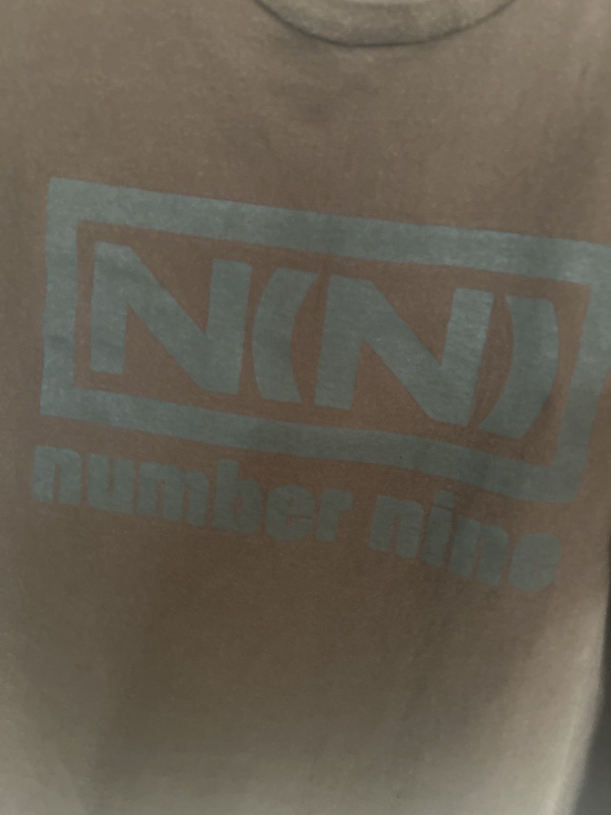 Japanese Brand × Number (N)ine Nine Inch Nails Logo Tee size 3 Size US M / EU 48-50 / 2 - 2 Thumbnail