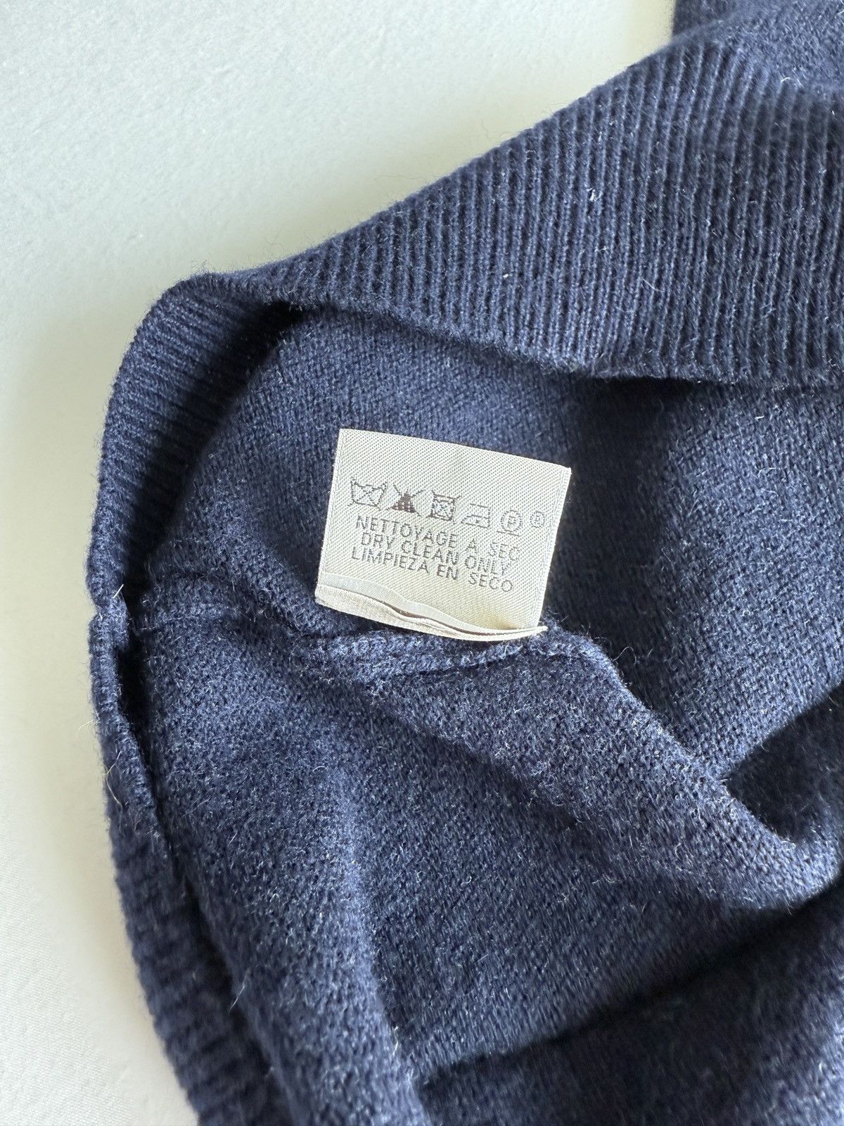 Hermes Hermes Midnight Blue Cashmere Sweater Size US L / EU 52-54 / 3 - 6 Thumbnail