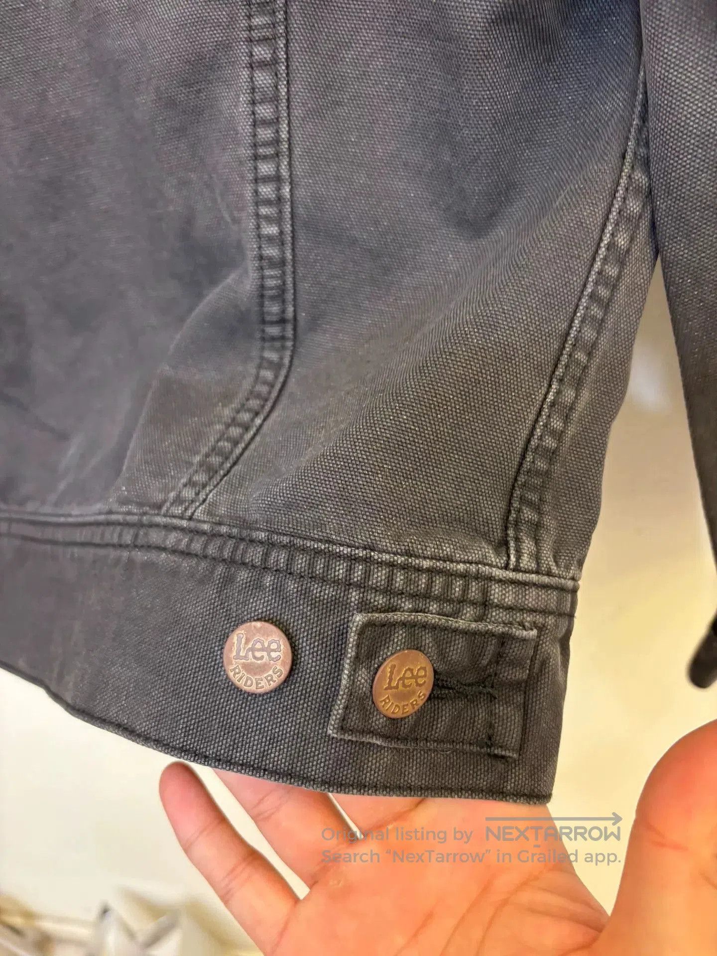 Lee Lee Rider x Stussy Canvas Denim Jacket. Size US S / EU 44-46 / 1 - 9 Thumbnail