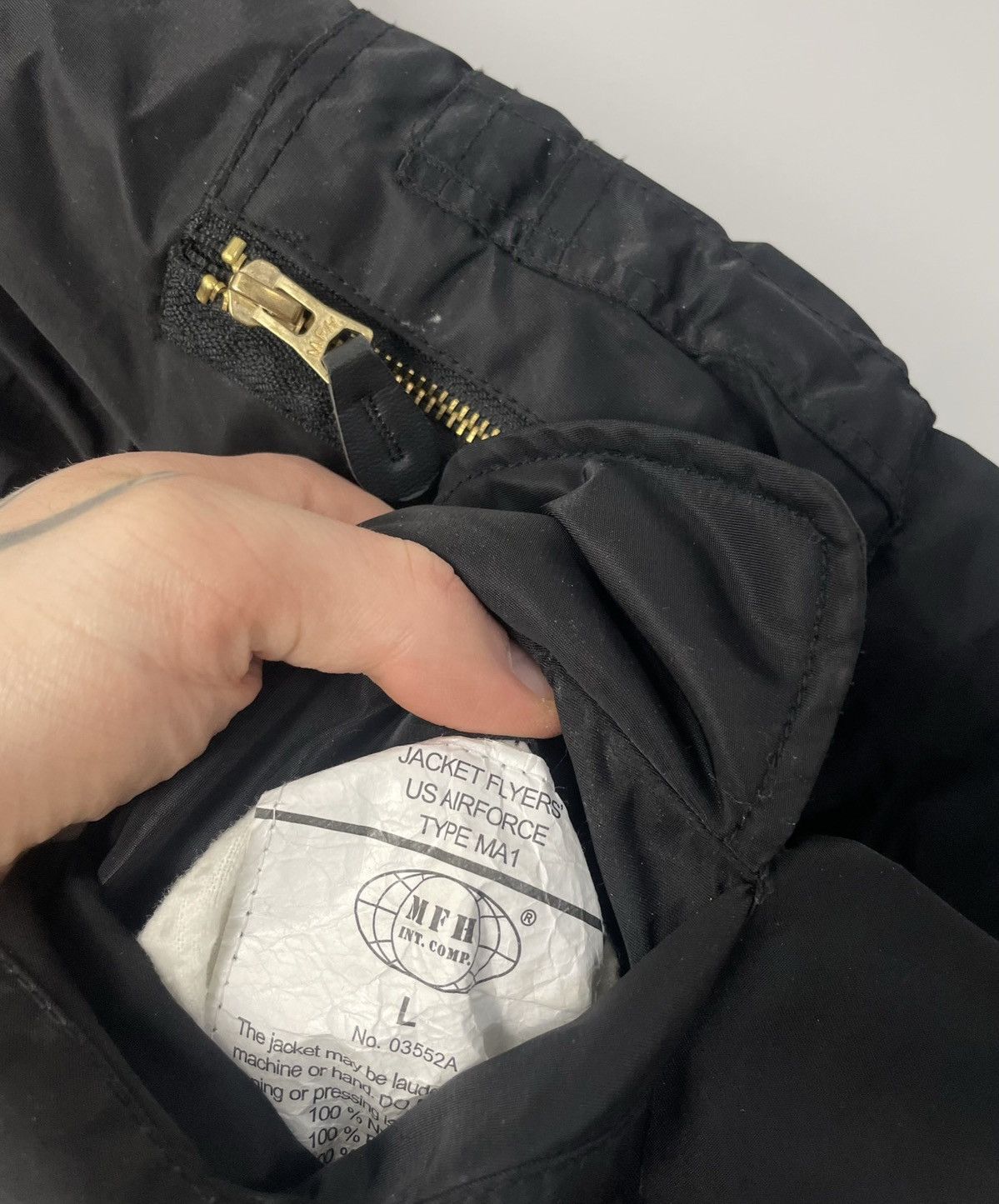 Vintage Truck King Of The Road Bomber Jacket Vintage Y2k Boxy Alpha Size US L / EU 52-54 / 3 - 4 Thumbnail