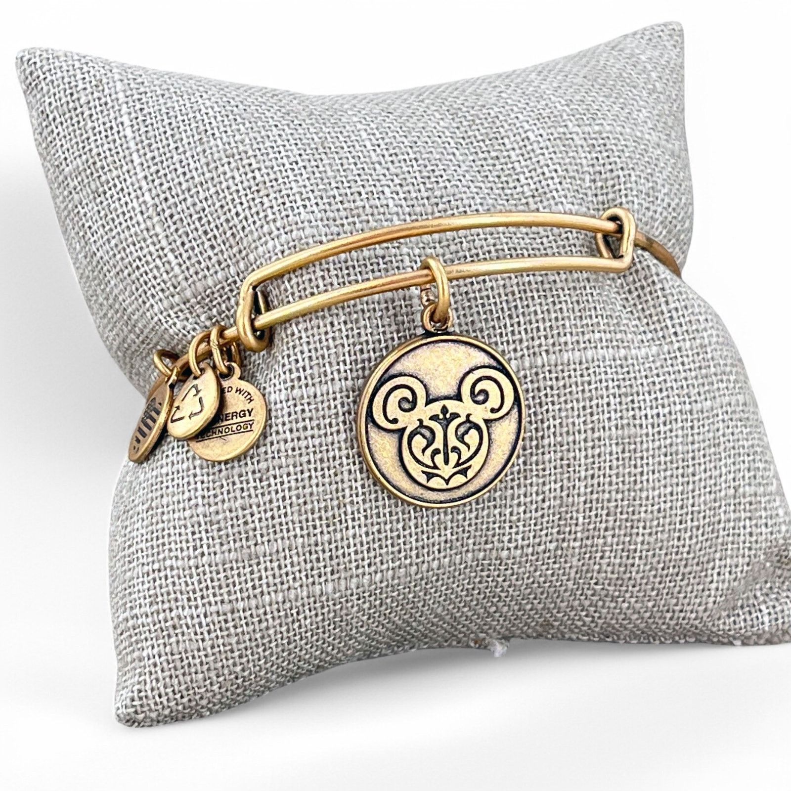 Other Alex & Ani Disney Parks Mickey Mouse Filigree Icon Bracelet Size ONE SIZE - 4 Thumbnail