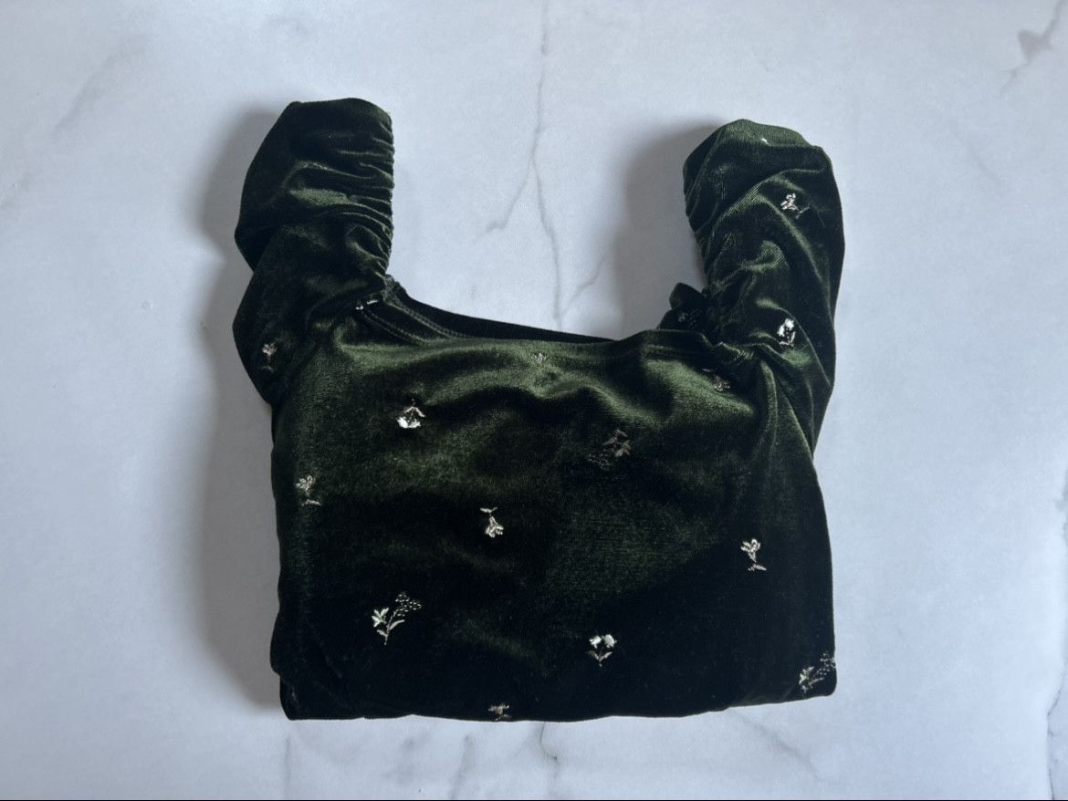 Japanese Brand Vintage-Style Embroidered Knit Top - Japan Exclusive Size S / US 4 / IT 40 - 4 Thumbnail