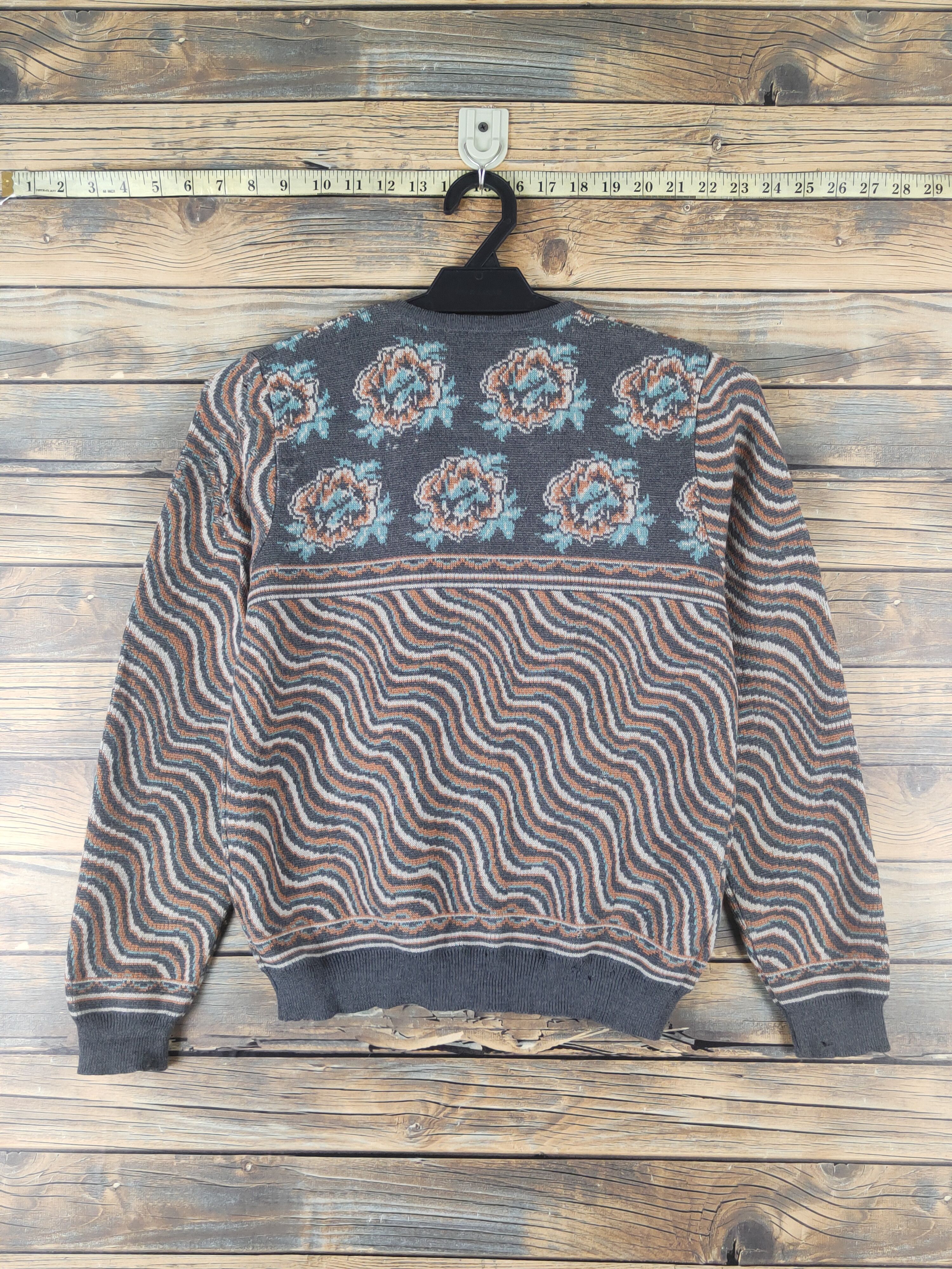 Homespun Knitwear × Japanese Brand Japanese Brand Dark Gray Knitwear Cardigan #W1531 Size S / US 4 / IT 40 - 9 Thumbnail