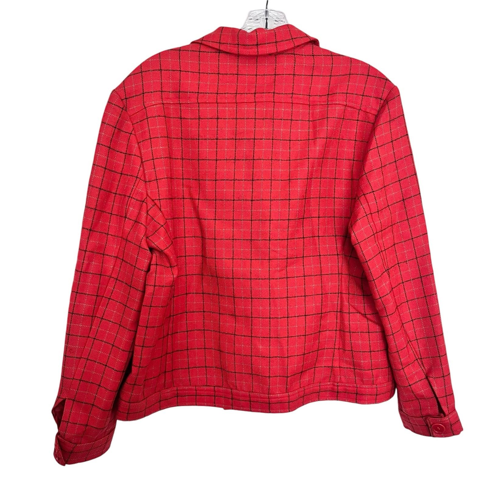 Brooks Brothers Brooks Brothers Vintage Plaid Wool Button Front Jacket Size L / US 10 / IT 46 - 2 Thumbnail