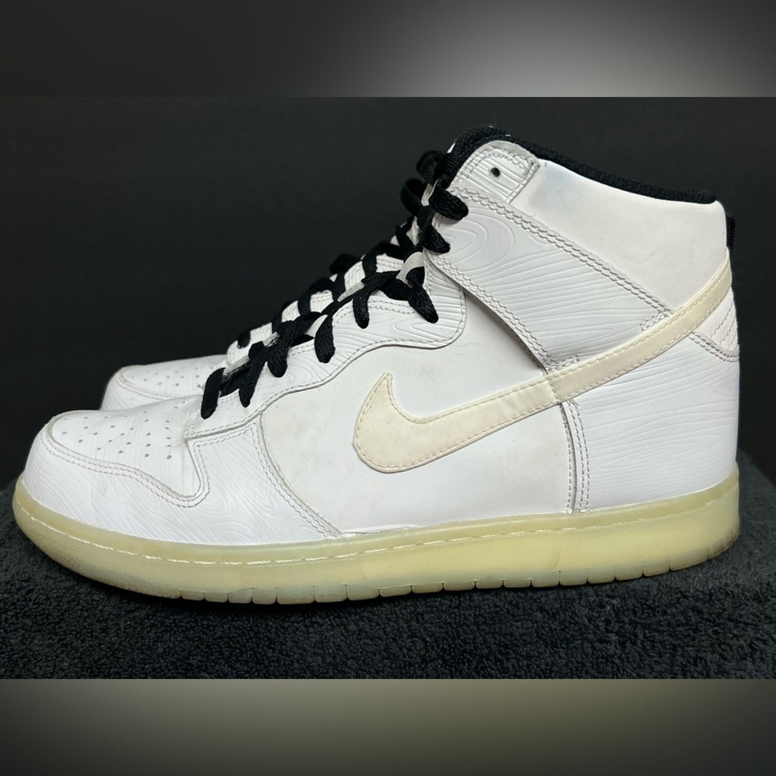 Nike Nike Dunk High White Translucent 2013 SIZE 10 CLEAN Size US 10 / EU 43 - 1 Thumbnail