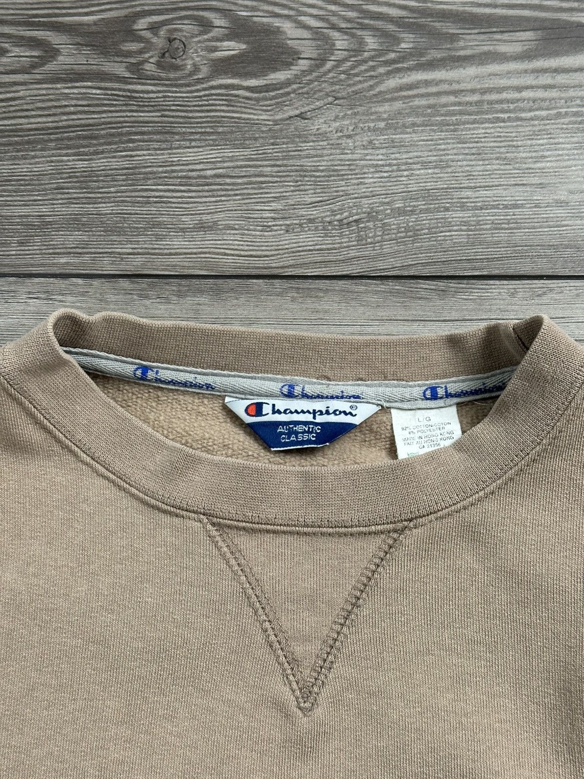 Champion × Vintage Y2K Champion Script Crewneck Size US L / EU 52-54 / 3 - 7 Thumbnail