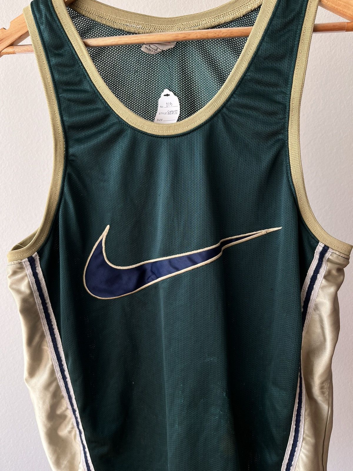 Nike Vintage Nike Swoosh Jersey Size US L / EU 52-54 / 3 - 3 Thumbnail