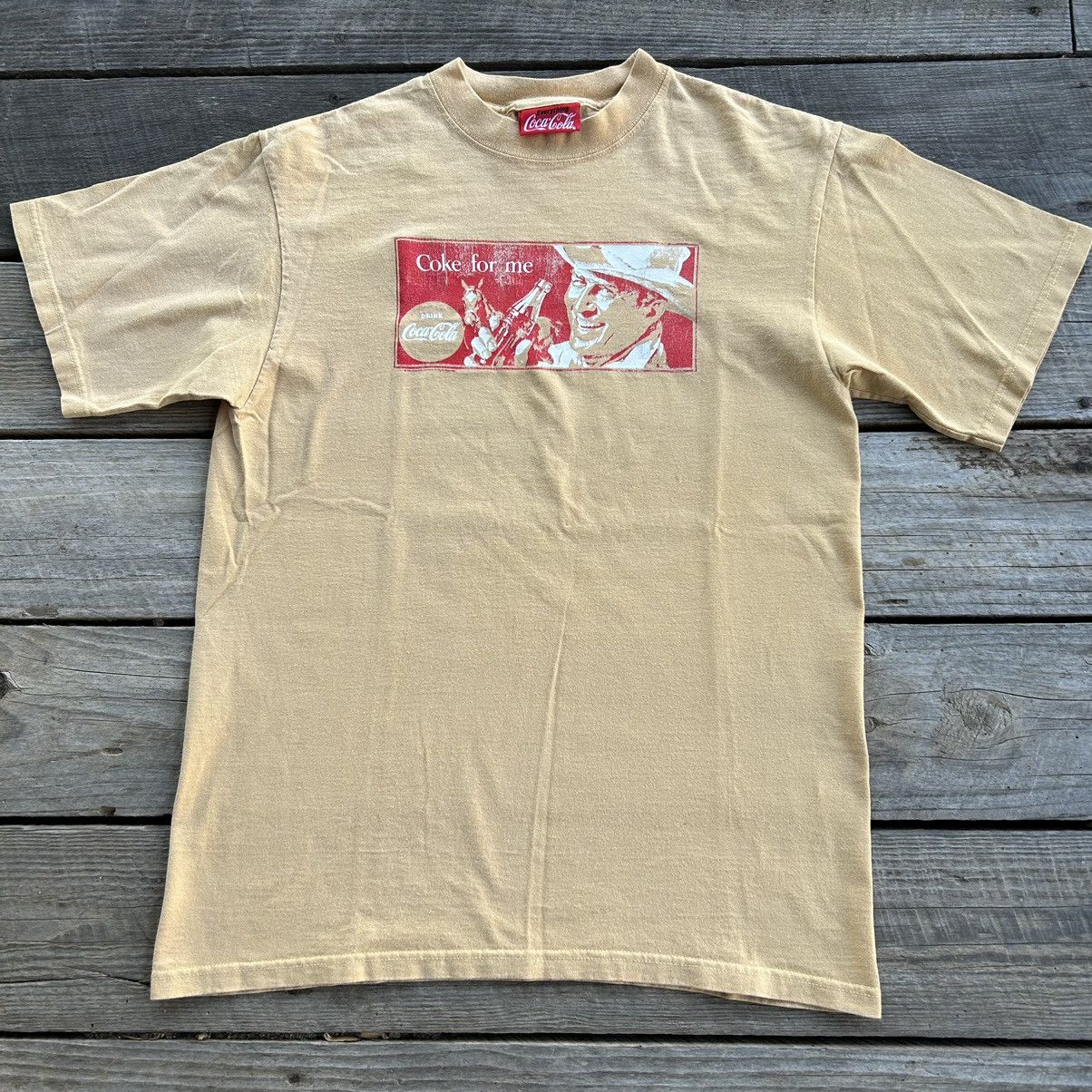 Coca Cola Vintage Coca Cola Coke Soda Drink Cowboy Promo T Shirt Size US M / EU 48-50 / 2 - 1 Thumbnail