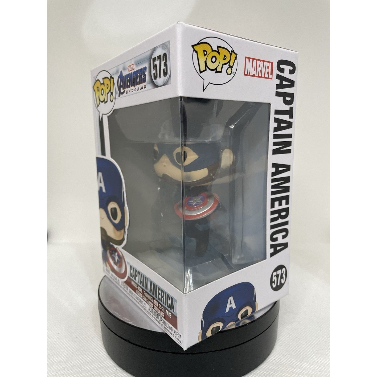 Marvel Comics Funko Pop! Captain America #573 Avengers Endgame Size ONE SIZE - 2 Thumbnail