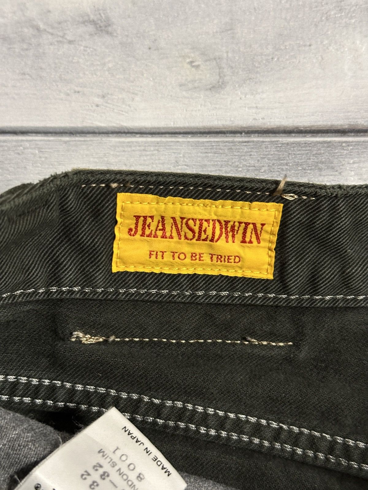 Edwin Rare Denim Shorts Edwin Made In Japan . Size US 32 / EU 48 - 10 Thumbnail