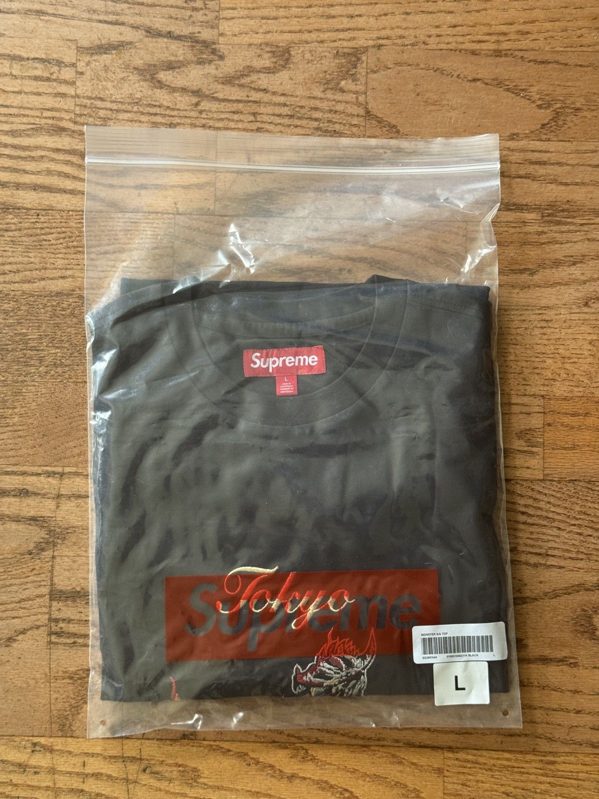 Supreme Supreme Monster S/S Top Black Size US L / EU 52-54 / 3 - 2 Thumbnail