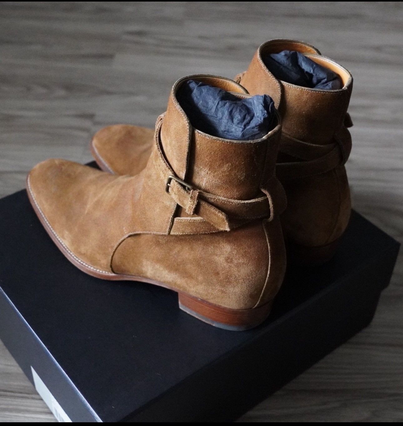 Saint Laurent Wyatt Jodhpur Boots | Grailed