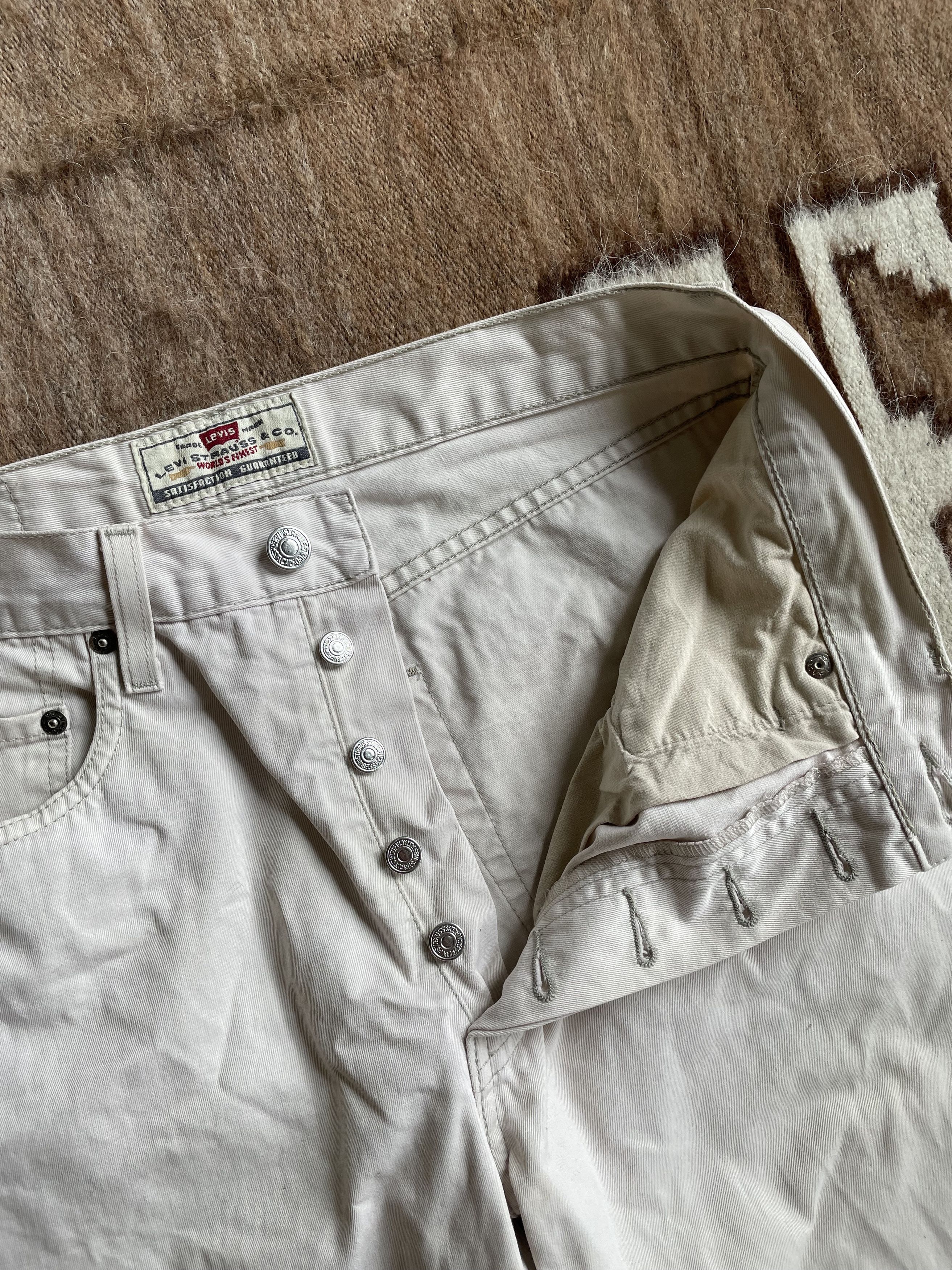Jean Levis 451 Vintage Pants 6265AC Size US 33 - 4 Thumbnail