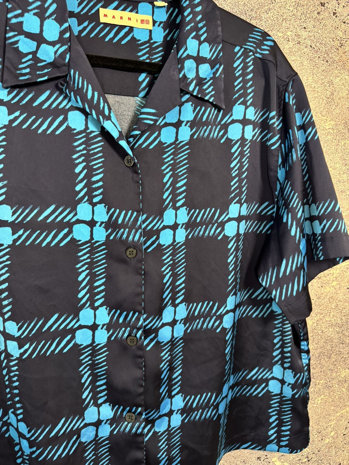 Marni × Uniqlo Marni Uniqlo Bowling Plaid Shirt Large Size US L / EU 52-54 / 3 - 7 Thumbnail