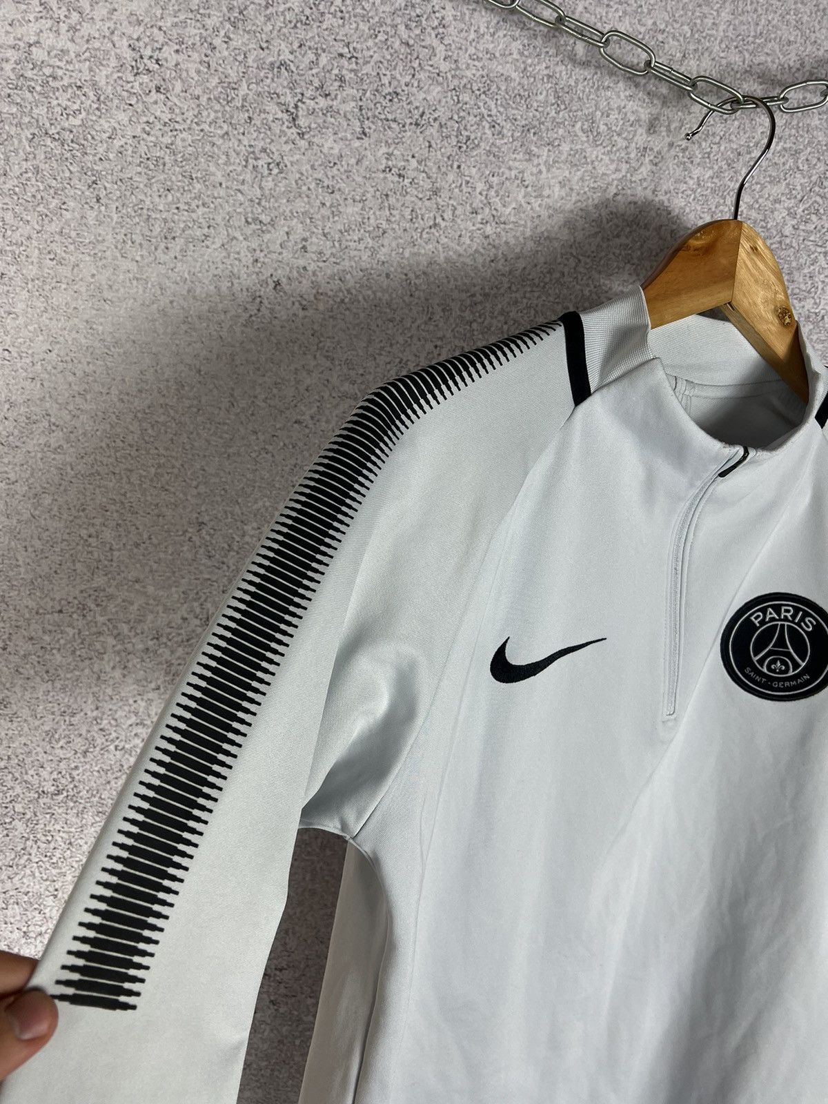 Nike Nike FC PSG Training Jacket Soccer Football Longsleeve Size US S / EU 44-46 / 1 - 5 Thumbnail