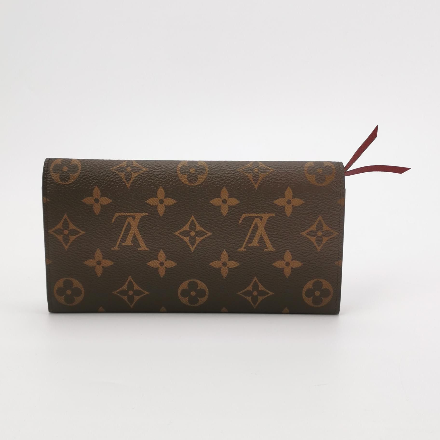 Louis Vuitton Louis Vuitton (LV) Emilie leather Monogram print snap walle Size ONE SIZE - 2 Thumbnail