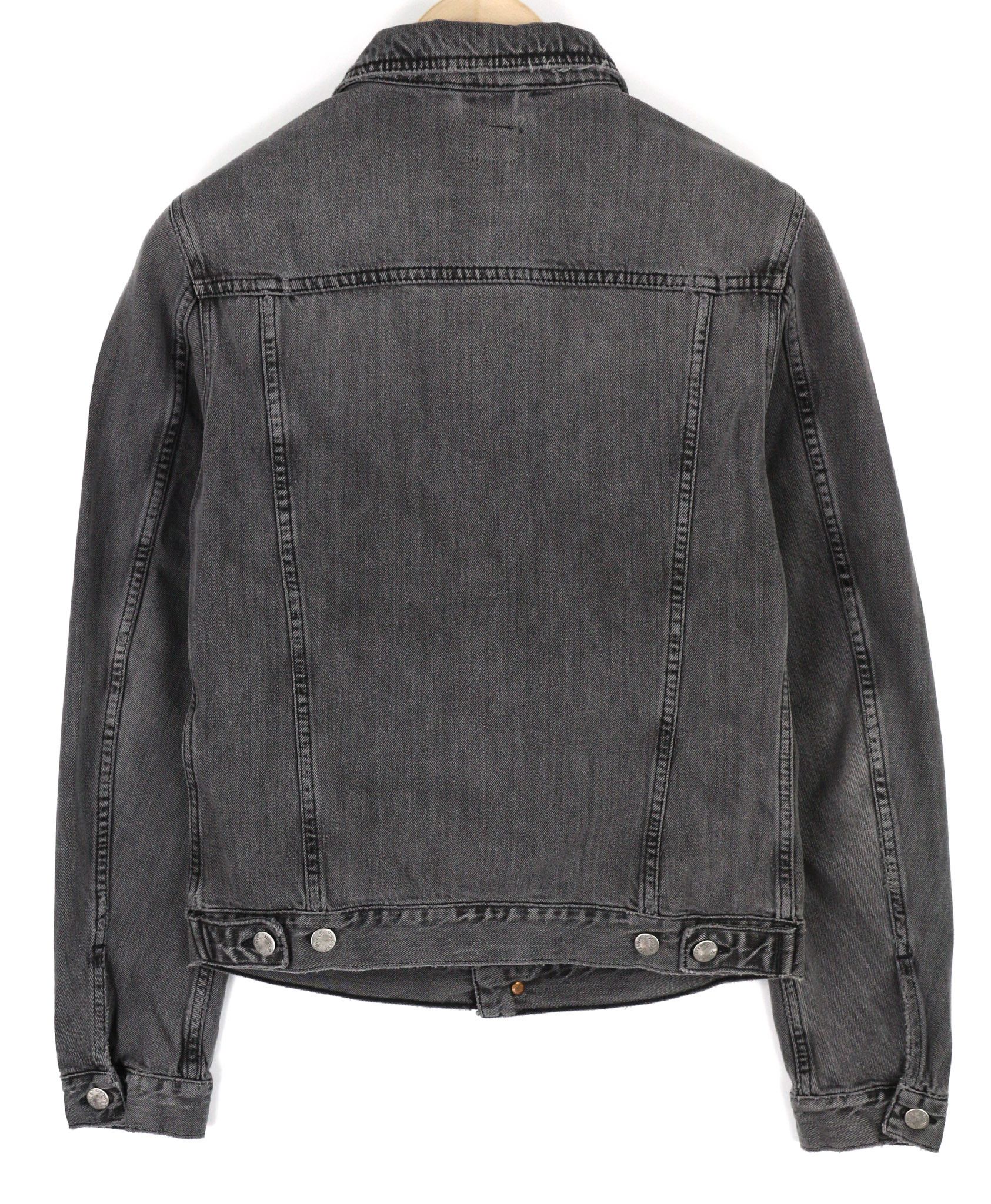 Nudie Jeans BILLY S Desolation Grey Polo Pockets Mid Jacket 82461 Size US S / EU 44-46 / 1 - 2 Thumbnail