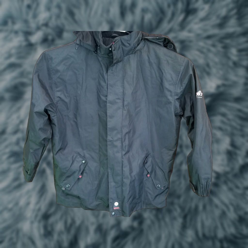 Vintage Report Collection Snow Ski Jacket Men XXL Waterproof Winter Black Size US XXL / EU 58 / 5 - 1 Thumbnail