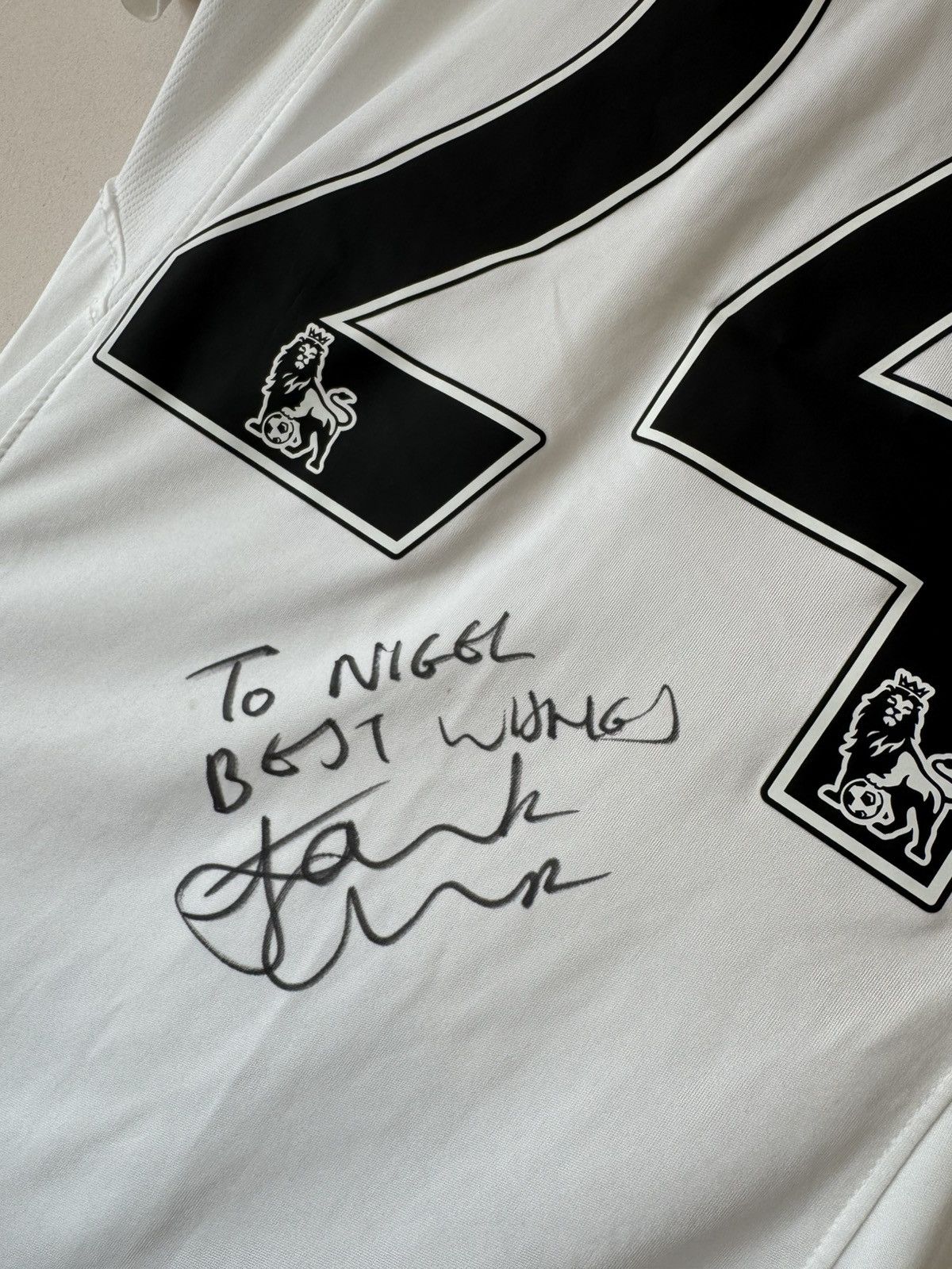Joma Jack Cork #24 Swansea City 2016-2017 Match Worn Signed Shirt Size US M / EU 48-50 / 2 - 9 Thumbnail