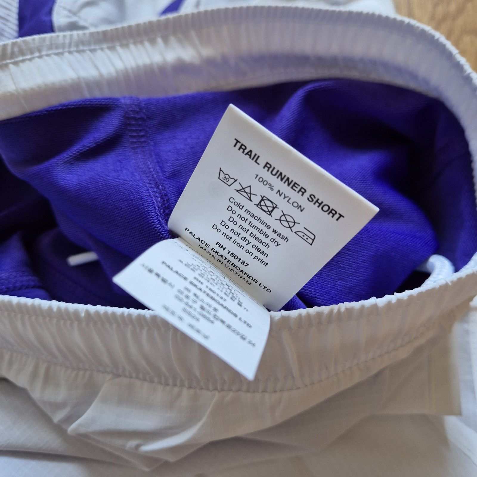 Palace Palace Trail Runner Short White Small SS24 Size US 30 / EU 46 - 7 Thumbnail
