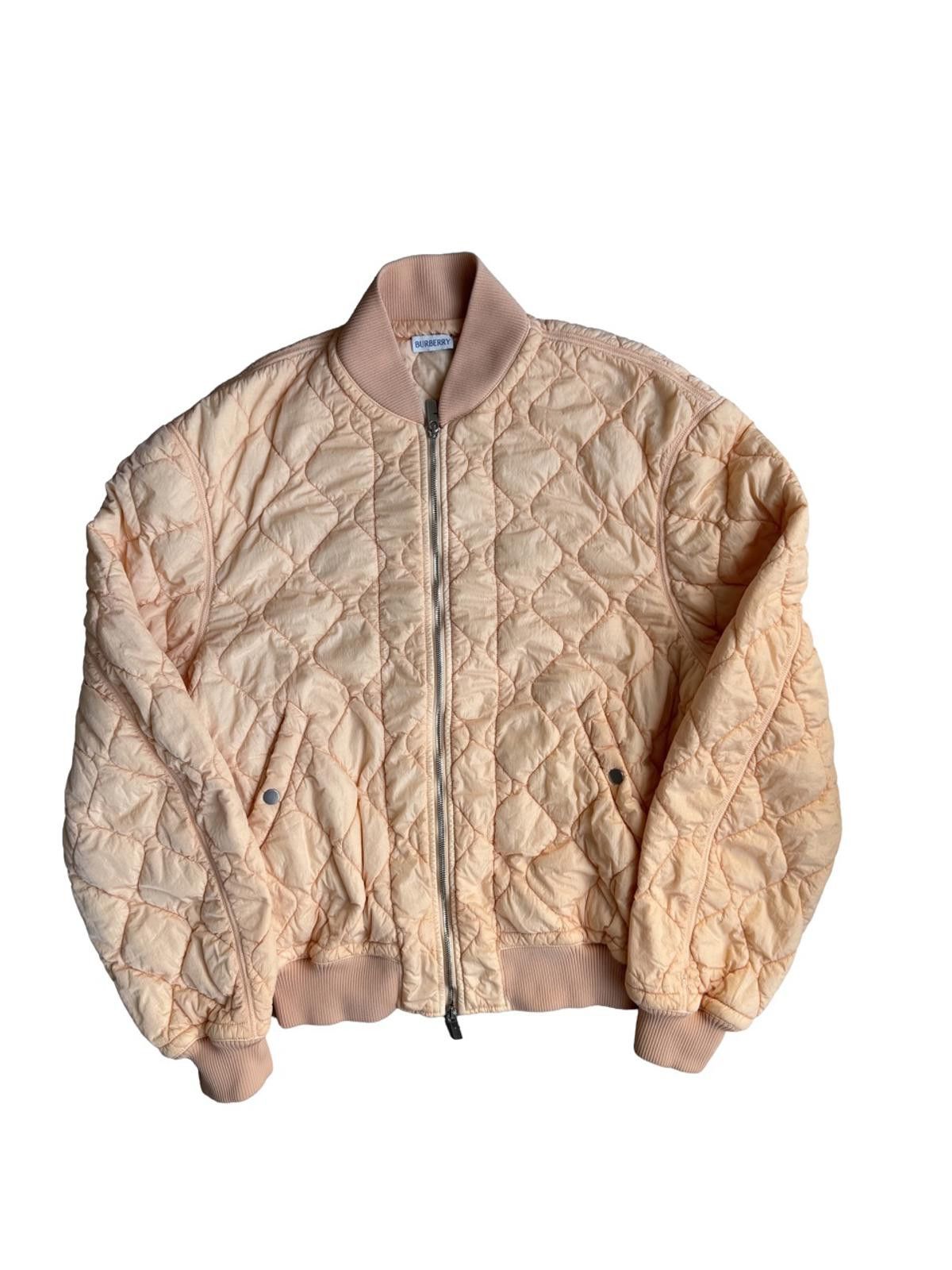 Burberry Burberry Quilted Peach Womens Bomber Jacket Size M / US 6-8 / IT 42-44 - 1 Thumbnail