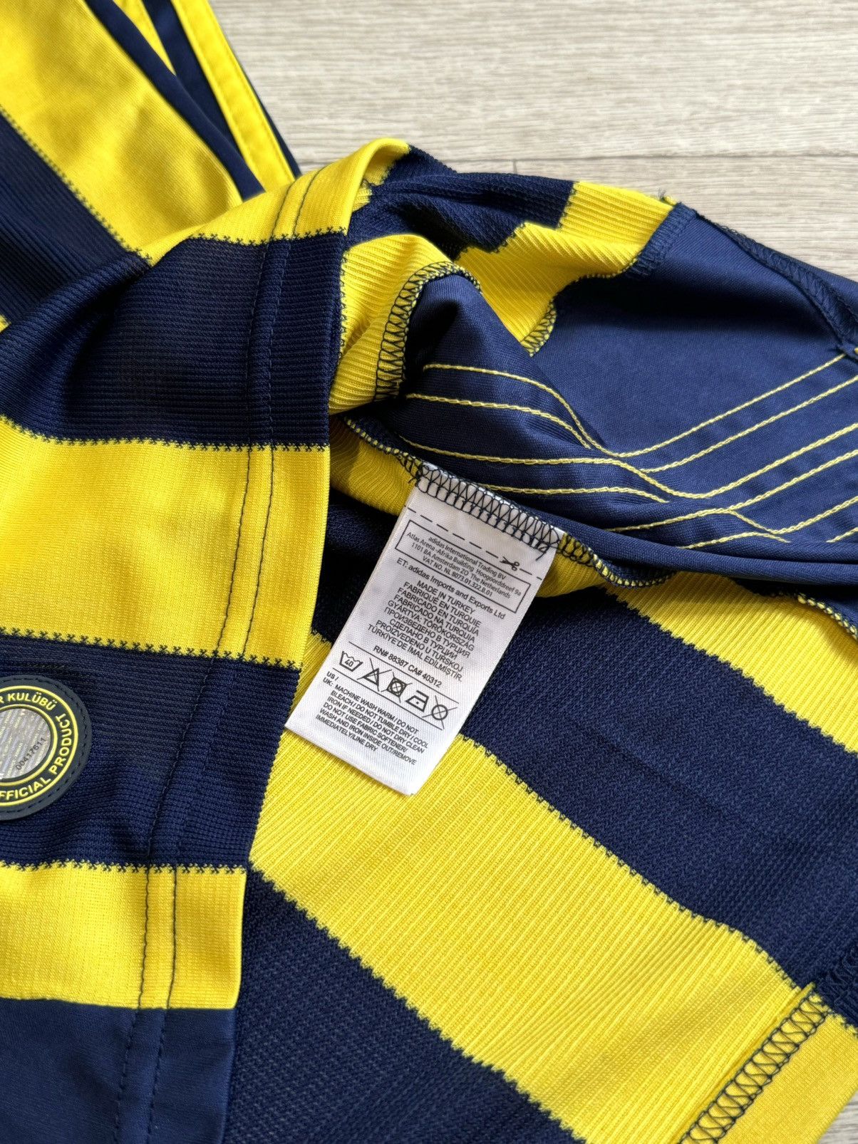 Adidas × Vintage 🔷Adidas Fenerbahce 2016/17 Soccer jersey🔷 Size US S / EU 44-46 / 1 - 5 Thumbnail