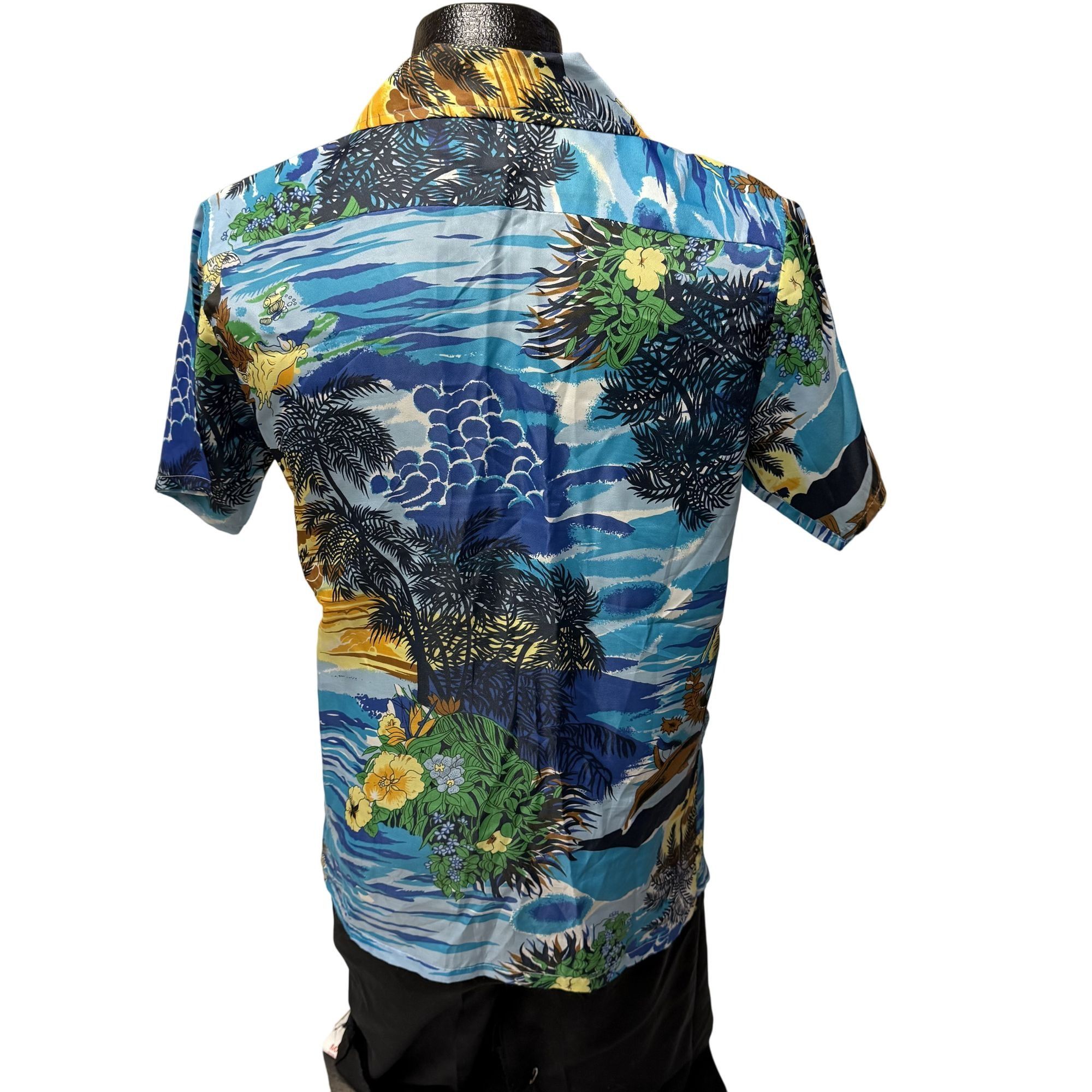 Other Vtg Mauna Kea TROPICAL ISLAND SUNSET Hawaiian Shirt Size US S / EU 44-46 / 1 - 3 Thumbnail