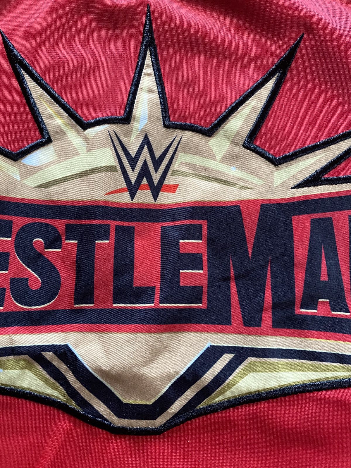 WWE 2019 WWE Wresltlemania 35 NY NJ Football Style Jersey Size US L / EU 52-54 / 3 - 17 Thumbnail