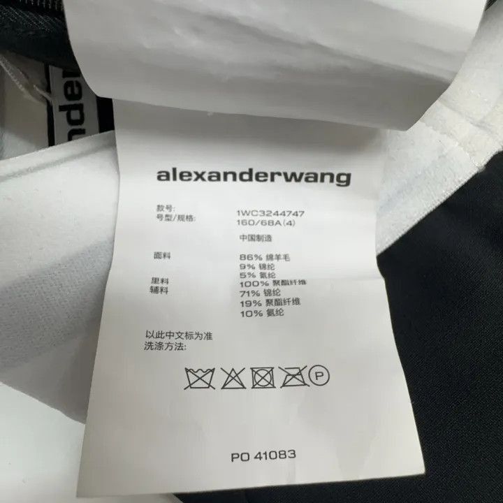 Alexander Wang Alexander Wang High-Waisted Black Pleated Shorts - Size 26" / US 2 / IT 38 - 6 Thumbnail