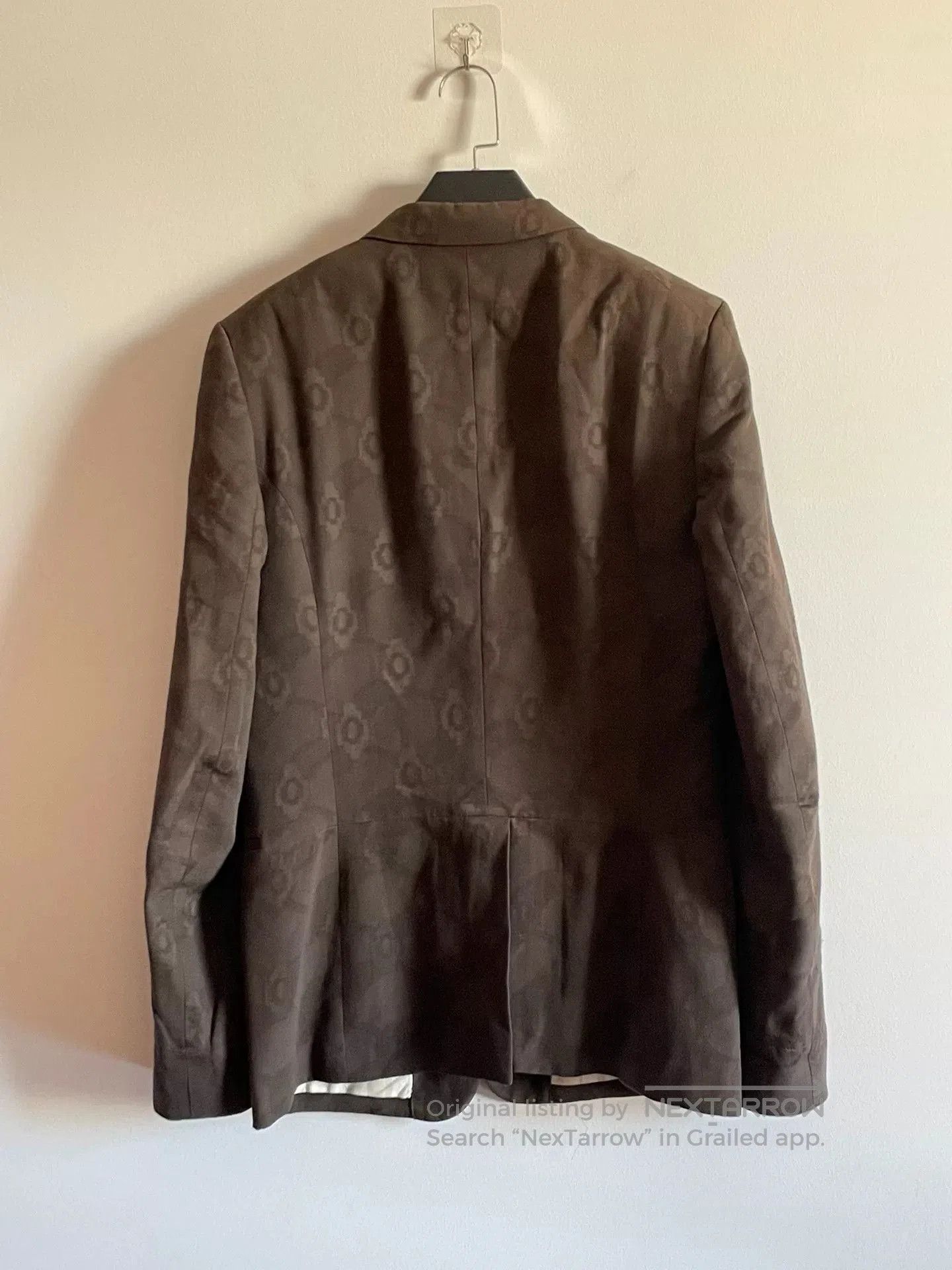 Ann Demeulemeester sophisticated spring summer brown blazer. Size US S / EU 44-46 / 1 - 6 Thumbnail