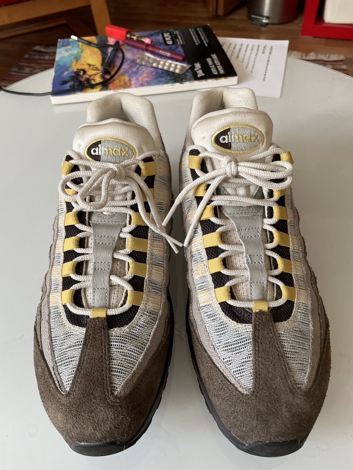 Nike AIR MAX 95 IRONSTONE Size US 12 / EU 45 - 3 Thumbnail