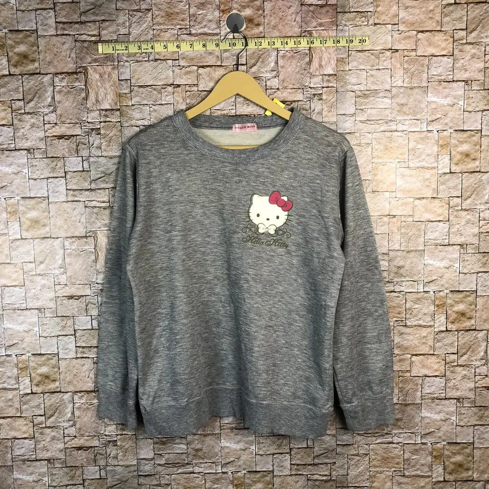Anime Hello Kitty vintage Grey Sweatshirt #A678 Size M / US 6-8 / IT 42-44 - 3 Thumbnail