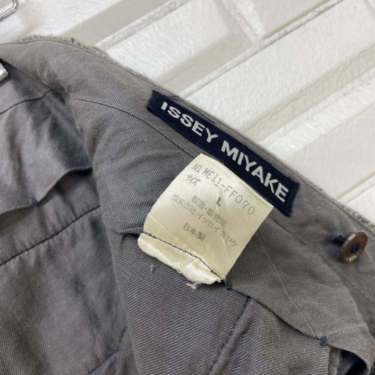 Issey Miyake Vintage 90s Issey Miyake for Men Wide Baggy Wool Pants Size US 30 / EU 46 - 17 Thumbnail