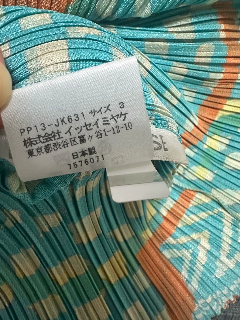 Issey Miyake issey miyake size:3 Cyan pleated coat 2505-Nextarrow Size XXS / US 00 / IT 34 - 2 Thumbnail