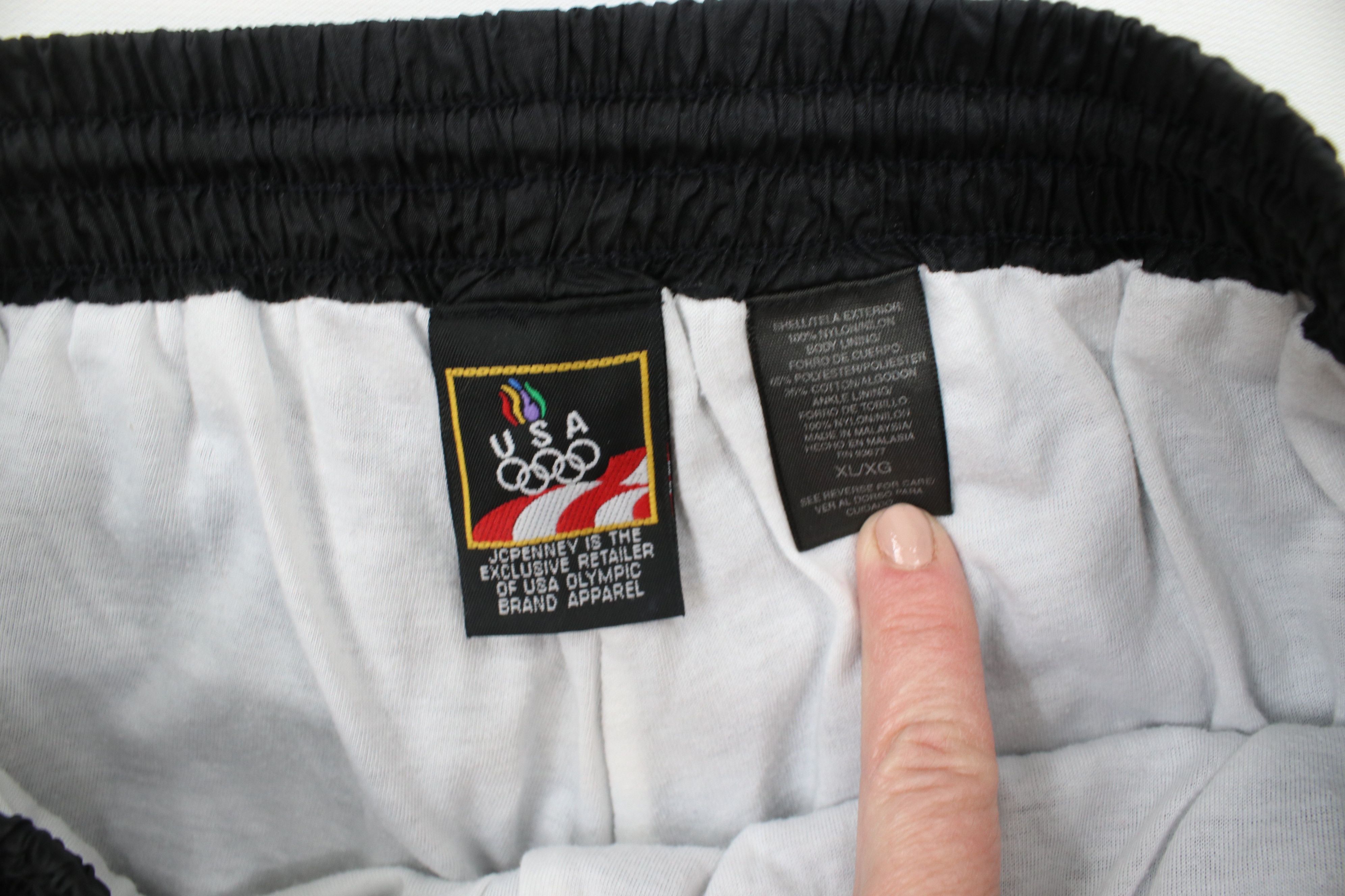 Vintage Vintage 90s USA Olympics Lined Windbreaker Joggers Pants Size US 38 / EU 54 - 8 Thumbnail