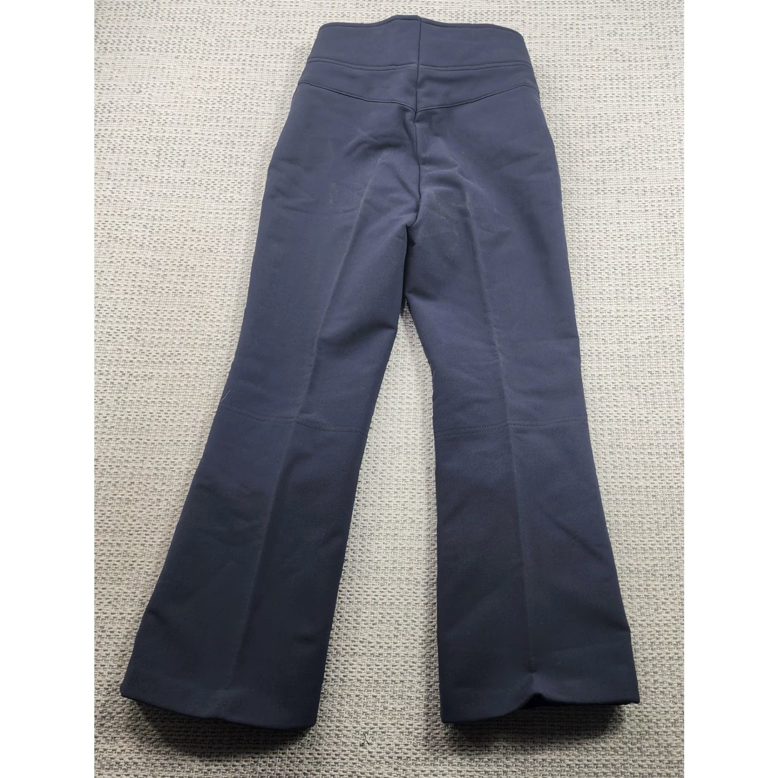 Vintage VINTAGE FERA Ski Pants Womens 8R Gray Wool Blend Bootcut Snow Gaiters Stretch Zip Pocket Size 30" / US 8 / IT 44 - 7 Thumbnail