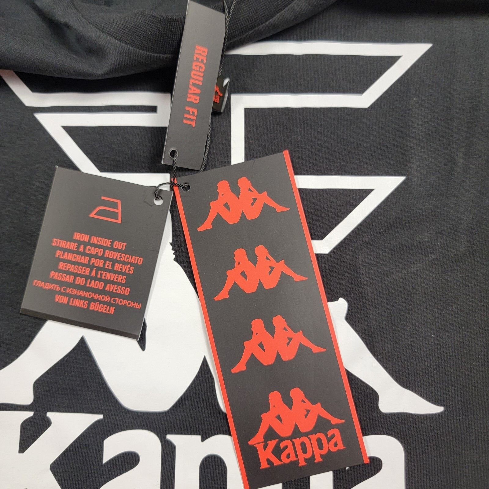 Kappa Kappa x Faze Clan T-Shirt Mens Sz S Black White Streetwear Size US S / EU 44-46 / 1 - 3 Thumbnail
